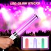 Lewtemi 3 Pcs K-pop Lightstick LED Glow Sticks 15 Color Reusable Concert Stick, Manual and Automatic Mode, Idol Flashing Glowsticks Wotagei Party Supplies for Raves Emergency Camping New Year view 4