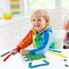 VKPI 8 Pieces Kids Coloring Goodie Bags, Reusable Canvas Bag, Cute Art Party Favors, Color Your Own Bags for DIY Painting Birthday Carnival Celebration, Party Supplies Gift, Boys view 4