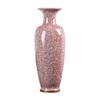 HH-CC Sculpture Vase Ceramic Vase Classical Large Floor Standing for Dry Flowers Decoration Art Home Household Wedding Living Room Bedroom Office Desktop Red 20 x 52 cm Crafts view 1