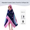 VOOVA & MOVAS Toddler Towels for Girls Age 3-8, 30''X50, Soft Thick Absorbent Cotton Towels for Boys | Perfect for Beach, Pool, Bath, Magic Unicorn view 2
