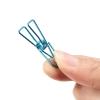 uxcell Tablecloth Clips - 32mm Carbon Steel Wire Clamps for Fixing Table Cloth Hanging Clothes, Blue 8 Pcs view 4