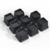 Ahasolid Bed Risers 3 Inch Heavy Duty, Furniture Risers for Bed Frame, Couch, Desk, Chair, Lifts Up to 1,500 lb, Set of 8, Black view 1