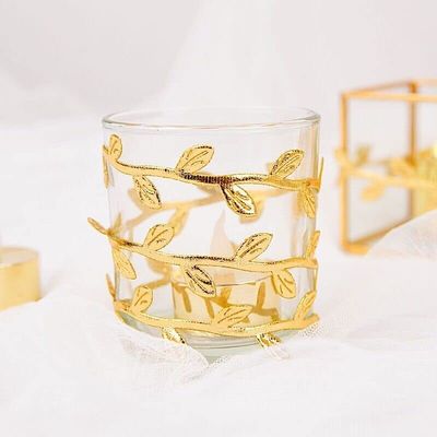 1 Pcs Gold 67 Ft Satin Olive Leaf Trim Ribbon Artificial Vines Garland Party Events