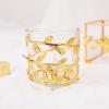 1 Pcs Gold 67 Ft Satin Olive Leaf Trim Ribbon Artificial Vines Garland Party Events view 1