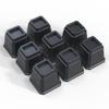 Ahasolid Bed Risers 5 Inch Heavy Duty, Furniture Risers for Bed Frame, Couch, Desk, Chair, Lifts Up to 3,500 lb, Set of 8, Black view 1