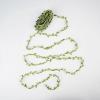 1 Pcs Green Brown 32 Ft Natural Jute Twine Ribbon Artificial Leaves Party Decorations view 2