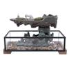 Desktop Rockery Waterfall Fountain with Rockery, Aquariums and Stones for Living Room Office Decorate, Ceramic (Tank Size: 16L x 8W x 4H Inch) view 4