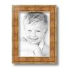 ArtToFrames 7x10 Inch Multi Picture Frame, This 1.50 Inch Custom Wood Poster Frame is Gold Panel - Comes with Regular Glass and Corrugated Backing (2WOMOM83381-7x10) view 3