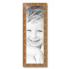ArtToFrames 9x28 Inch Multi Picture Frame, This 1.50 Inch Custom Wood Poster Frame is Gold Panel - Comes with Economy Acrylic and Corrugated Backing (2WOMOM83381-9x28) view 3