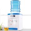 SHIOUCY Top Loading Water Cooler Dispenser,5 Gallon Desktop Electric Hot Cold Water Dispenser,3Temperature-Settings,Boiling Water,Normal Temperature Water,8-15C IceWater,110V 550W(10x9.2x13'')Blue view 1