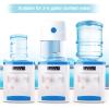 SHIOUCY Top Loading Water Cooler Dispenser,5 Gallon Desktop Electric Hot Cold Water Dispenser,3Temperature-Settings,Boiling Water,Normal Temperature Water,8-15C IceWater,110V 550W(10x9.2x13'')Blue view 2