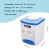 SHIOUCY Top Loading Water Cooler Dispenser,5 Gallon Desktop Electric Hot Cold Water Dispenser,3Temperature-Settings,Boiling Water,Normal Temperature Water,8-15C IceWater,110V 550W(10x9.2x13'')Blue view 4