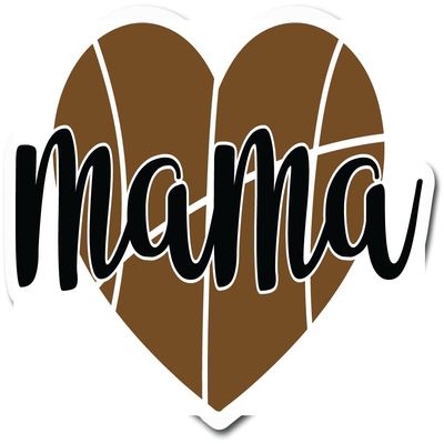 Football Mama | Heart |Great Gift Idea|Single |5 Inch Magnet | Made in The USA | Car Auto Tool Box RefrigeratorMagnet | FBMMAG11380