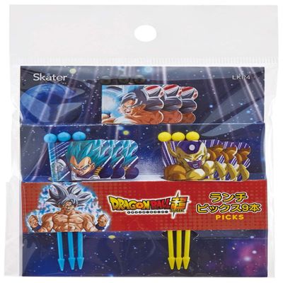 Skater Lunch Picks LKP4-A Dragon Ball Super 22 Pack of 9