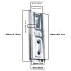 SING F LTD 8 Pairs Headboard Panel Wall Fixing Brackets Heavy Duty Interlocking Hangers Furniture Connector Metal Sectional Sofa Interlocking Connector for Sofa Bed view 4