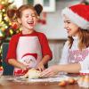 4 Pieces Kids Christmas Apron Cute Children Chef Apron Adjustable Kids Aprons for Girls Boys Toddler Snowman Deer Gingerbread Santa Apron for Kitchen Cooking Baking Crafting Painting Party Supplies view 4