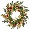 Boston International Christmas Wreath for Front Door and Wall Winter Holiday Decorations, 24-Inches, Sparkle Gold Laurel Festive view 1