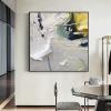 100% Hand-Painted Original Art Oil PaintingOriginal Art,Minimalist Painting,Large Abstract Oil Painting on Canvas, 20X20 Frameless Unstretched Painting view 1