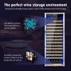 Velivi Wine Cooler Refrigerator, 179 Bottles Professional Wine Fridge with Powerful Compressor,Quiet Operation and Elegant Design for Wine Lovers view 3
