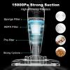 Intercleaner Corded Vacuum Cleaner, 15KPa Powerful Suction with 400W Motor, 12 in 1 Lightweight Bagless Stick Vac with Handheld, Ultra Quiet, for Hardwood Floor Carpet Car Pet Hair view 2