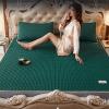 Foldable Cooling Mat with Pillowcase,Summer Latex Ice Silk Printed Mattress,Comfortably Cool Bed Cover for Summer Bedding Air Conditioned Mat-B 180x200cm(71x79inch) view 2