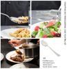 CREATIVECHEF 10 PCS Plating Tools Culinary Set Contains Kitchen Tweezers Spatula Sauce Plating SpoonBlack view 3