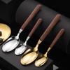90 Piece Silverware Set for 18,Wooden Handle Stainless Steel Flatware Cutlery Set Utensils for Home Kitchen Restaurant Wedding, Spoons Forks Knifes Utensils Tableware view 2