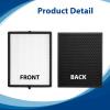 45i True HEPA Replacement Filter Compatible with BreatheSmart Flex and 45i Air Cleaner Purifier, 2 HEPA Filters with 2 Carbon Pre-Filters, B4-Pure Filter Part # B4-Fresh / FL40-Silver-Carbon, 2 Pack view 4