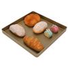 11X11X1.2in Baking Oven Tray Non Stick Square Baking Pan Non Stick Coating Cooking and Roasting Bakeware for Oven Roasting Meat Bread Battenberg Pizzas Pastries(Golden) view 1