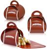 TaoBary 36 Pack Football Treat Boxes Football Goodie Boxes 3 x 3 x 3.5 Inches Sports Party Favors for Sports Theme Birthday Party Supplies Gift view 1