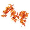 DECHOUS Artificial Maple Leaf Rattan Vine Decor Fake Maple Leaf Pendant for Thanksgiving Home Decorations Rustic Autumn Garland Lifelike Fall Accents for Festive Events view 1
