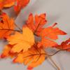 DECHOUS Artificial Maple Leaf Rattan Vine Decor Fake Maple Leaf Pendant for Thanksgiving Home Decorations Rustic Autumn Garland Lifelike Fall Accents for Festive Events view 3