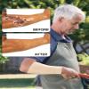 Janmercy 9 Pairs Arm Protectors for Thin Skin and Bruising Arm Guards Elderly Protective Sleeves for Gardener Working(Black, White, Beige) view 2