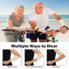 Janmercy 9 Pairs Arm Protectors for Thin Skin and Bruising Arm Guards Elderly Protective Sleeves for Gardener Working(Black, White, Beige) view 3