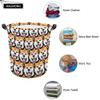 MALIHONG Collapsible Laundry Basket with Handle Summer Watermelon Lovely Cocker Spaniel Dog Print Storage Laundry Hamper Toy Organizer Foldable Washing Bin Dirty Clothes Laundry Bag for Bedroom view 4