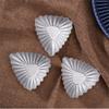 10pcs Trigon Shell-shaped Carbon Steel Egg Tart Mold Chrysanthemum Cake Mold Cheese DIY Bakery Supplies view 4