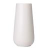 Koomuao Ceramic Flower Vase,Black Ceramic Vase,Minimalist Design for Home Dcor,for Home Dcor, Fireplace, Bedroom, Kitchen, Living Room, Centerpieces, Office Desk (11 in, White) view 1