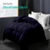 9.8 NEWTON Premium Quilted All Season Down Alternative Comforter 1000-TC 100% Microfiber Cotton with Corner Tabs Eastern King Size Quilt Set Bedspread 128x120 Solid/Plain Comforter Set view 3