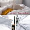 9.8 NEWTON Premium Quilted All Season Down Alternative Comforter 1000-TC 100% Microfiber Cotton with Corner Tabs Eastern King Size Quilt Set Bedspread 128x120 Solid/Plain Comforter Set view 4