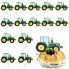 BESTOYARD 42pcs Construction Theme Cupcake Toppers, Excavator Cake Decorations for Construction Themed Party Supplies Boys Birthday Party, Paper Cake Topper Set view 1
