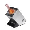 Electric Wine Chiller, Single Bottle Cooler for 750ml Wine or Some Champagne,Stainless Steel Iceless Cooler Keep Cold Up to 24h,Kitchen,Bar and RV Vino Accessory,Gift for Vino Lover view 1
