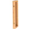3 ft. Short Clear Plastic Partition Natural 4 Panel view 4