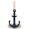 Elanze Designs Nautical Anchor 12 inch Resin and Wood Paper Towel Holder view 1