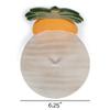 Elanze Designs Tropical Pineapple 12 inch Resin and Wood Paper Towel Holder view 3
