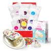 Confetti Swiss Roll Baking Kit For Kids 6-12, Real Jelly Roll Cake Making Set With Pre-Measured Ingredients, Cake Decorating For Girls And Boys With Cream And Rainbow Sprinkles, Kids Baking Gift Set view 1