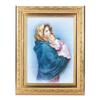 Madonna of The Street Picture, 8-1/4"x10-1/4 Gold-Leaf Finish Acanthus Leaf Detail Under Glass view 1
