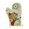 100% Cotton Beige Portuguese Codfish Oven Mitts Set view 2