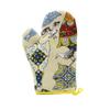 100% Cotton Beige Portuguese Codfish Oven Mitts Set view 3