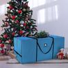 Hearth & Harbor 7.5 ft Christmas Tree Storage Bag - Artificial Christmas Tree Bag with Reinforced Handles, Dual Zipper, Wide Opening - Large Storage Container for Trees and Decorations, 2 Piece set view 3