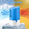 IMIKEYA Personal Air Conditioner: 3 in 1 Portable Air Conditioner Fan, Evaporative Mini Air Conditioner Humidifier With 3 Speeds Air Cooler Desk Misting Cooling Fan for Room Office LED Light view 3